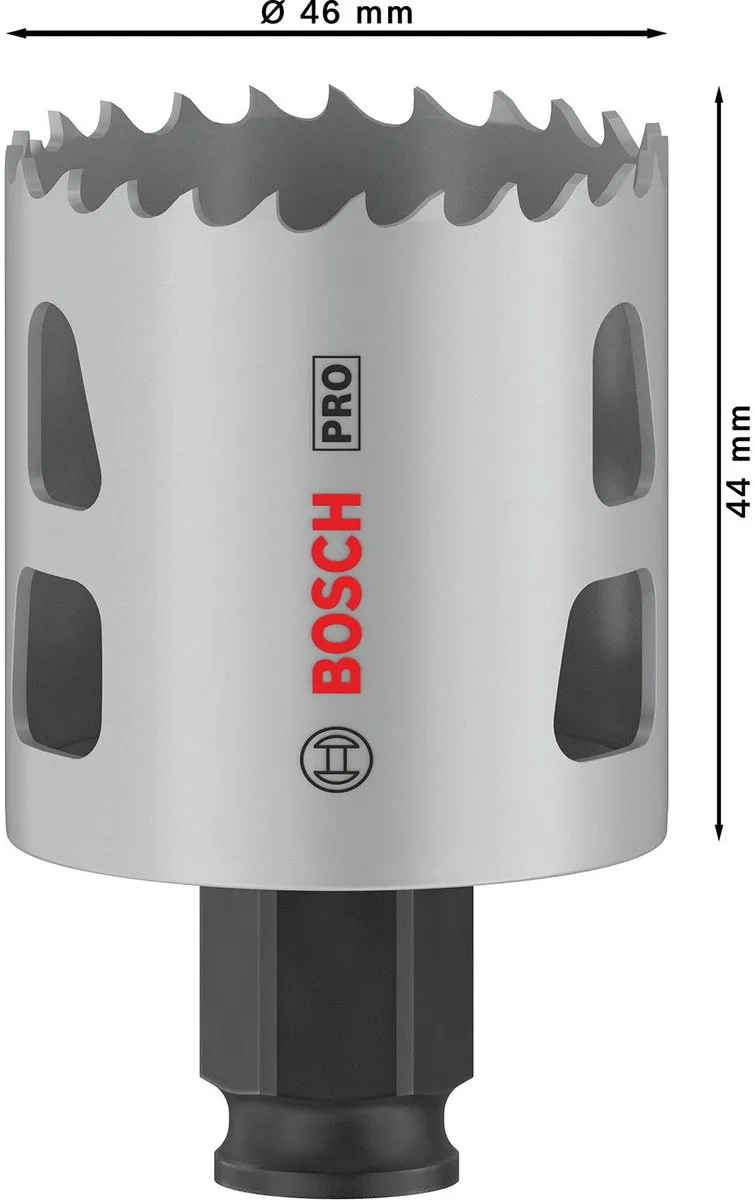 Bosch Professional PRO Multi Materiaal PC Plus Gatzaag 46mm - afbeelding 6 van 6