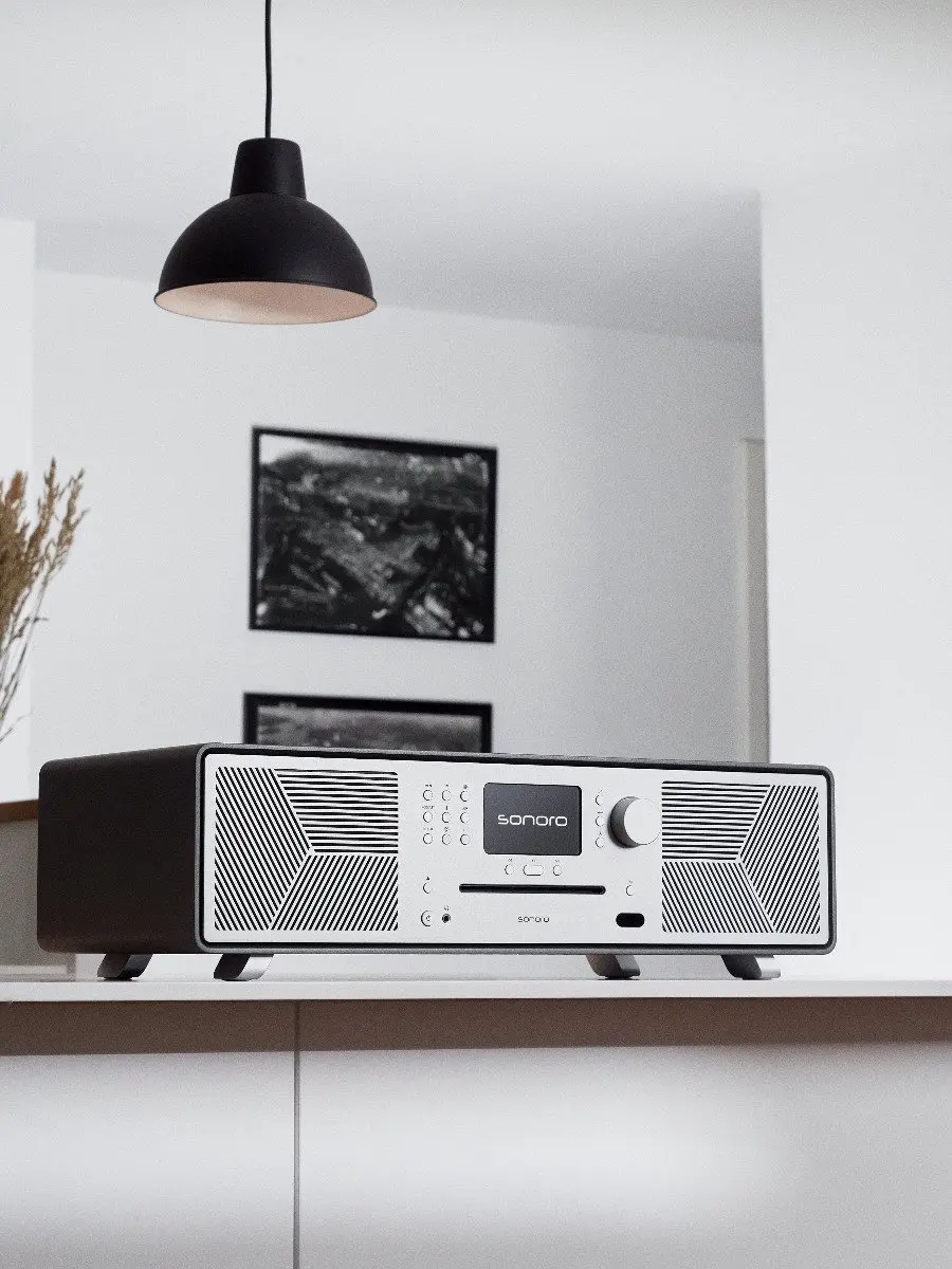 Sonoro Meisterstück II SO-6200-100-MGS All-in-one Audiosysteem - Zilver
