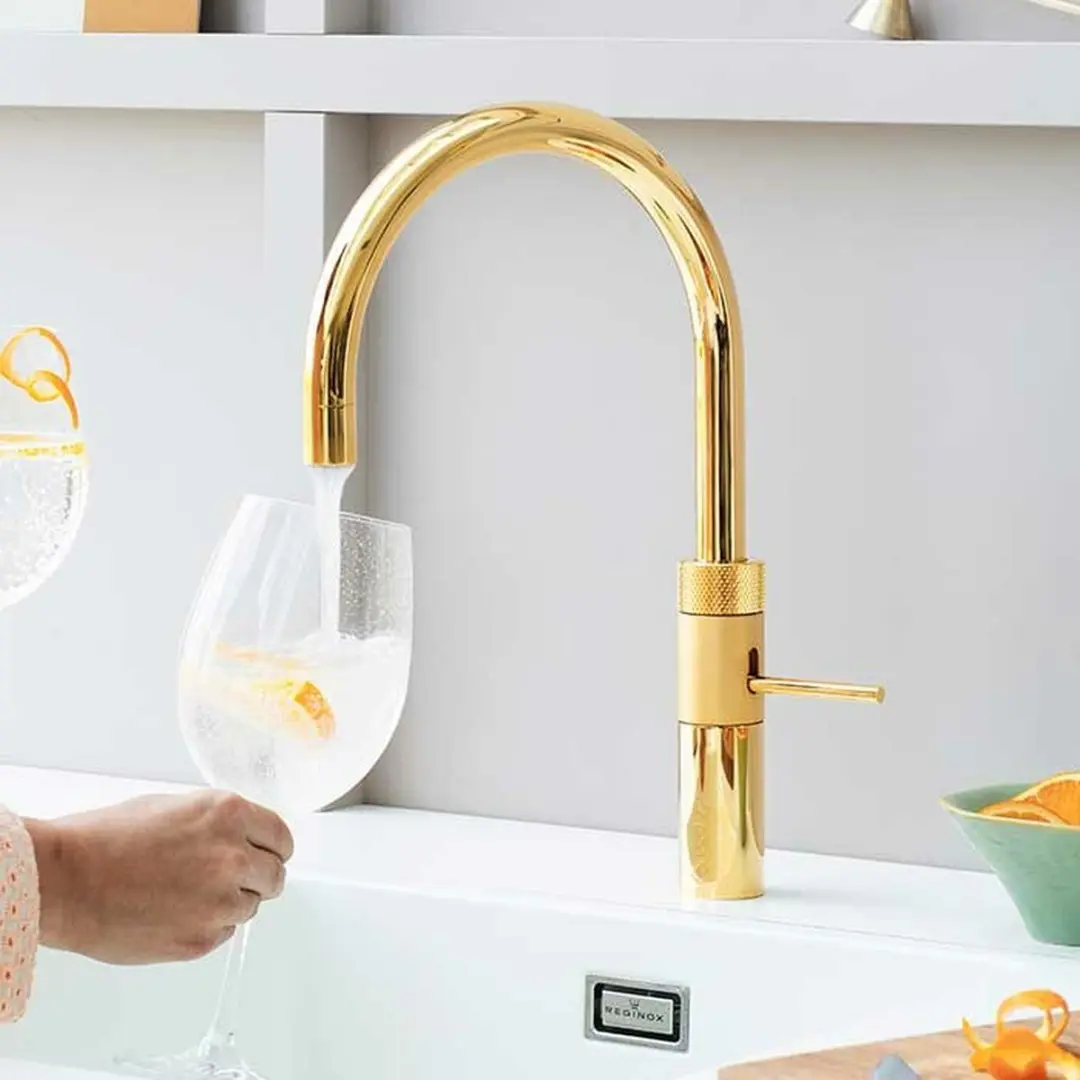 Quooker Fusion FNRPTB Kraan - Messing Patina