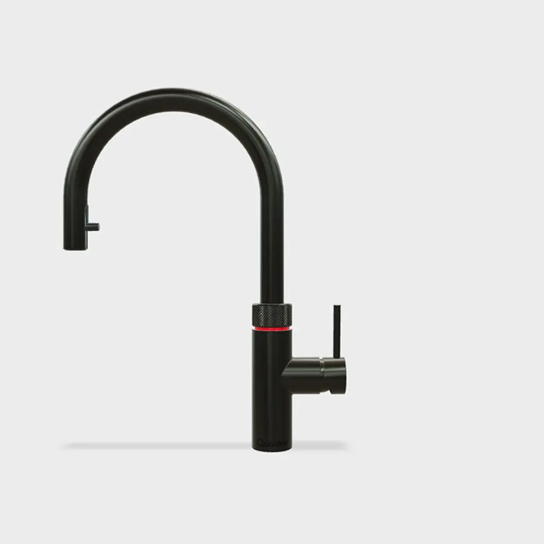 Quooker COMBI Nordic Square Twintaps FXRGME - Gunmetal