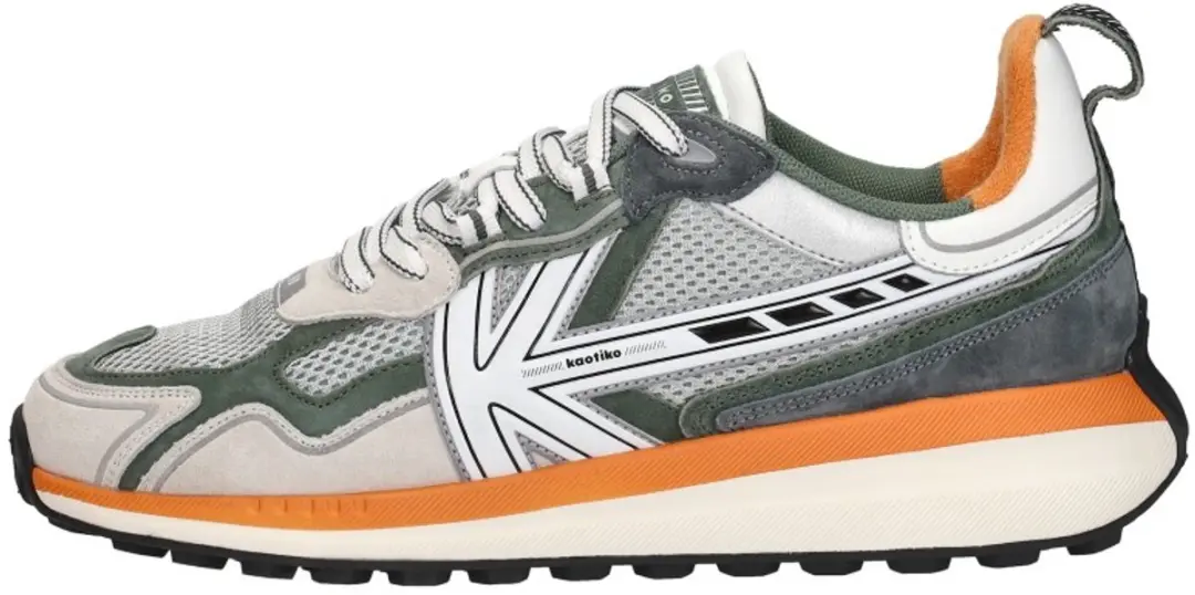 Kaotiko Vancouver Tech Sneakers Laag - Groen - 45 - afbeelding 2 van 6