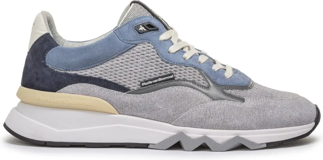 Floris van Bommel DE ZAGER 02.56 Lage Sneakers - Blauw 44.5