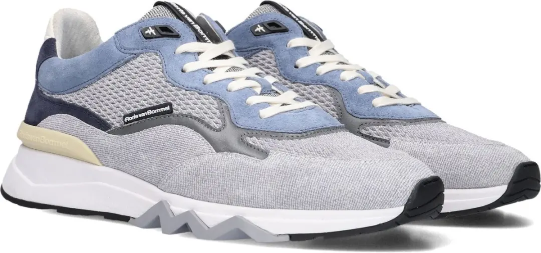 Floris van Bommel DE ZAGER 02.56 Lage Sneakers - Blauw 44.5