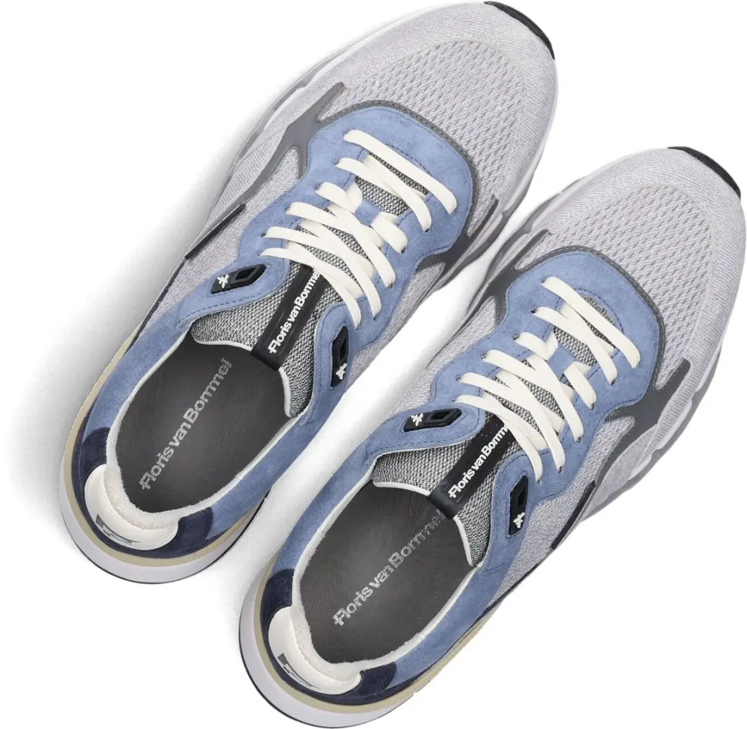 Floris van Bommel DE ZAGER 02.56 Lage Sneakers - Blauw 44.5