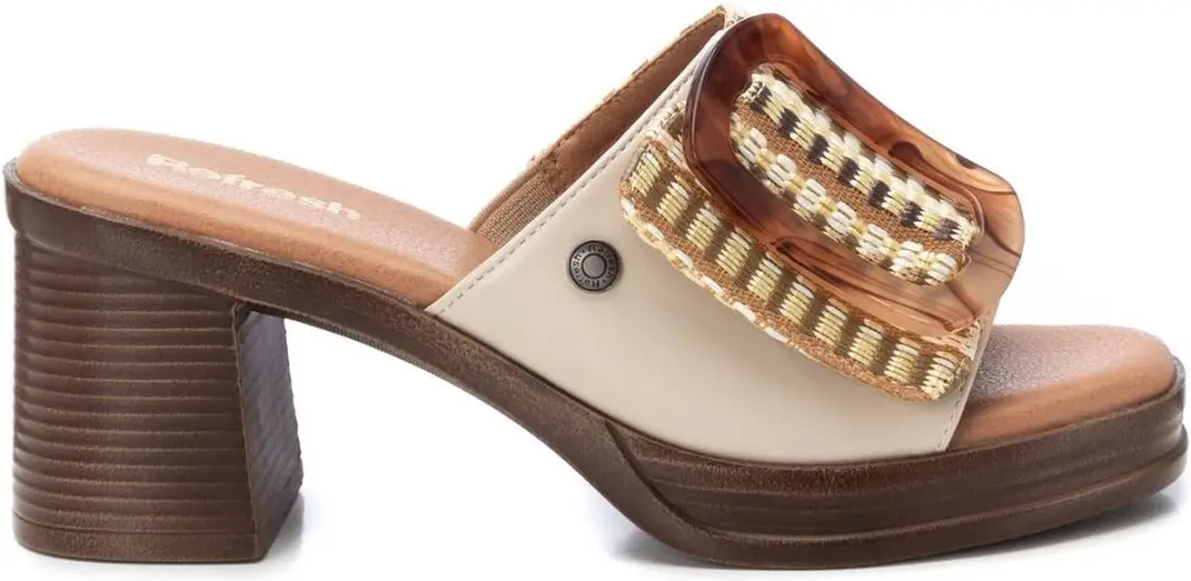 Refresh 172522 Hakken Sandalen Beige EU 36 Vrouw