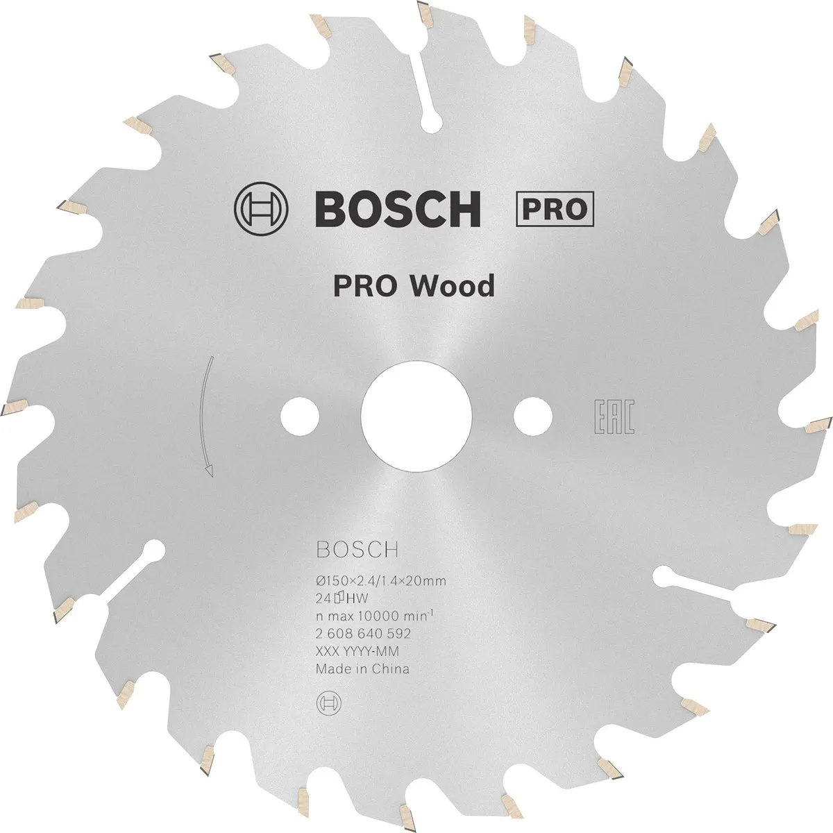 Bosch Professional Cirkelzaagblad Optiline 150mm Hout