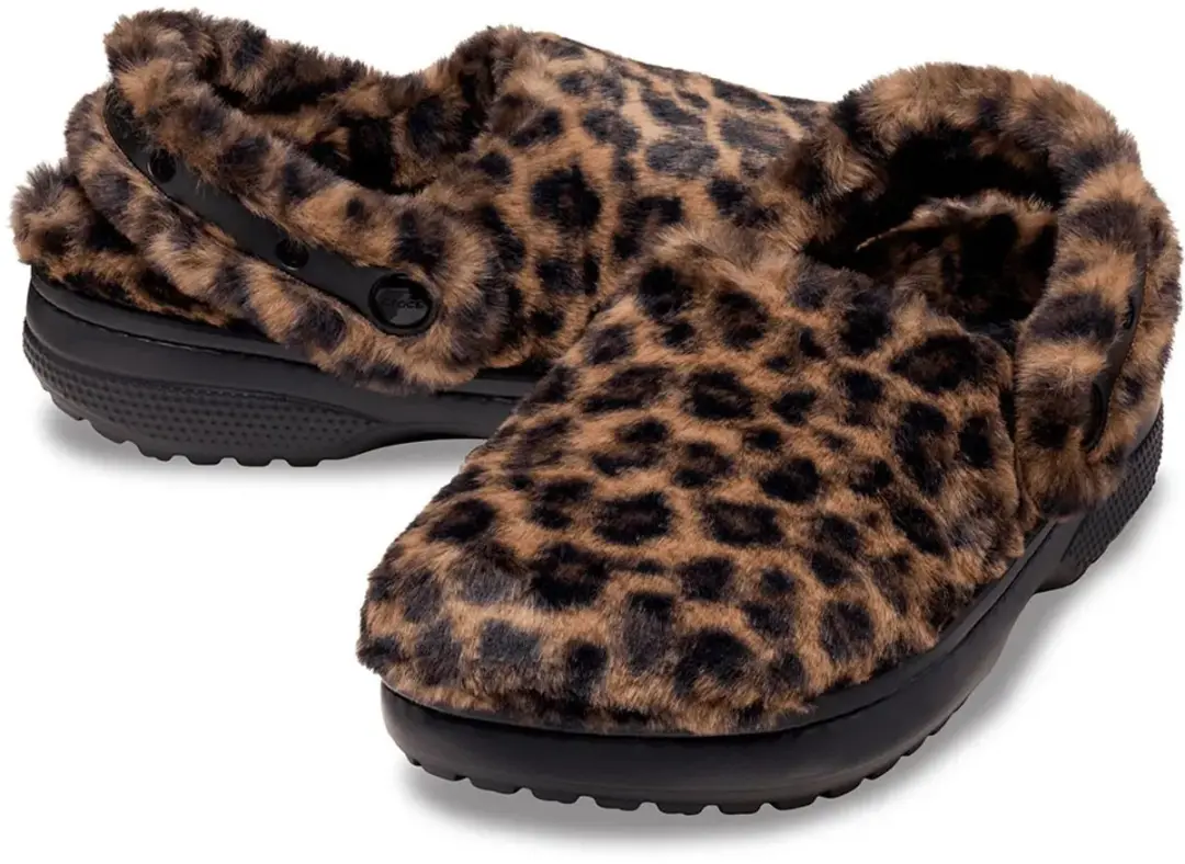 Crocs Classic Unfurgettable Animal Klompen - Sepia/Leopard 39-40 - afbeelding 2 van 6