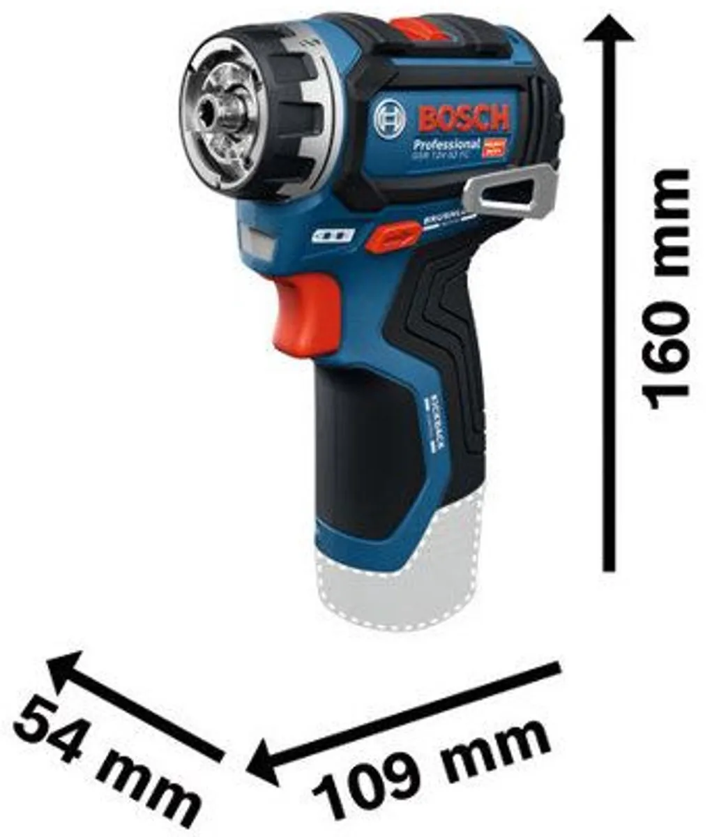 Bosch Professional GSR 12V-32 FC FlexiClick Schroefboormachine - 2 Snelheden