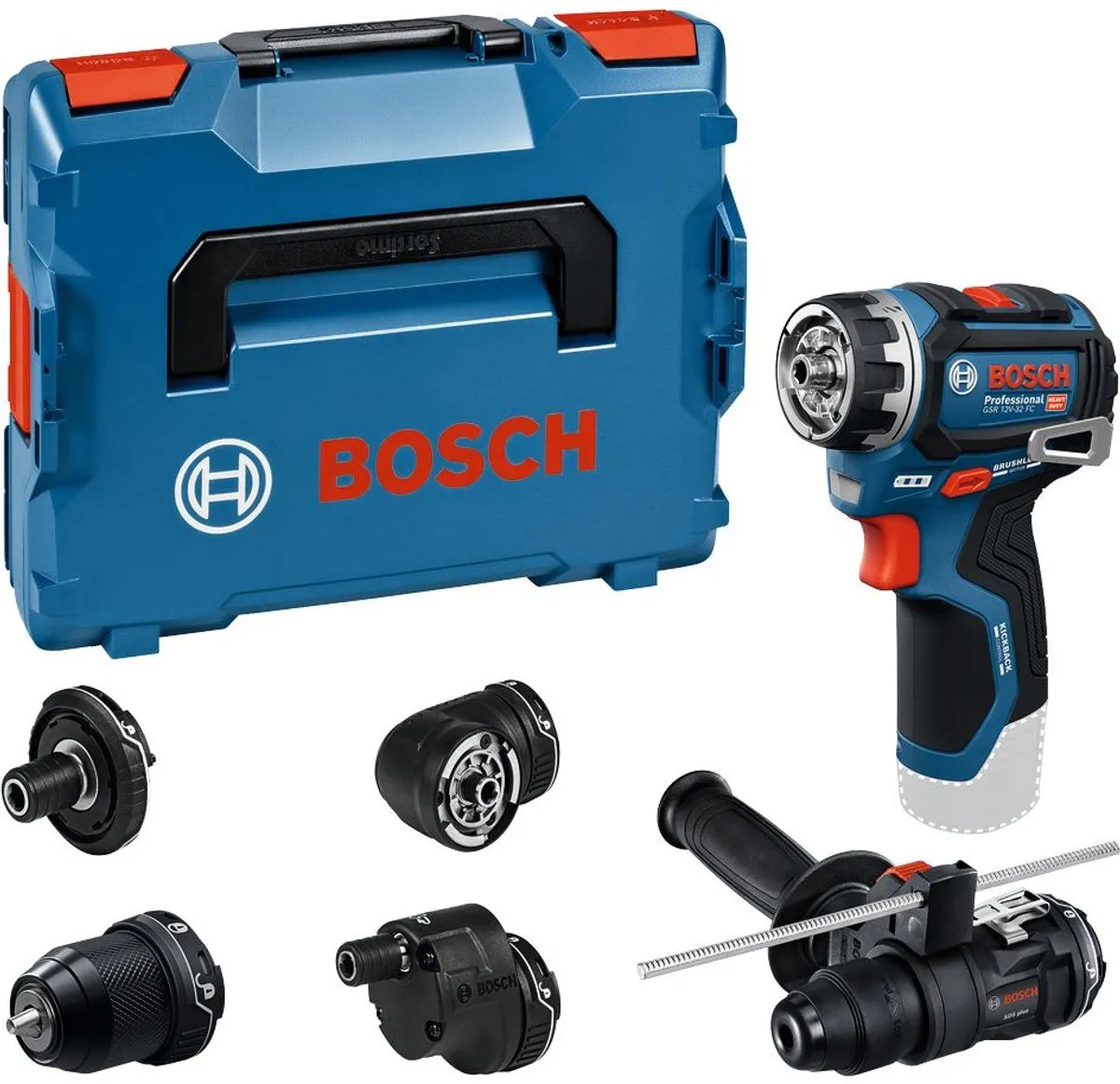 Bosch Professional GSR 12V-32 FC FlexiClick Schroefboormachine - 2 Snelheden