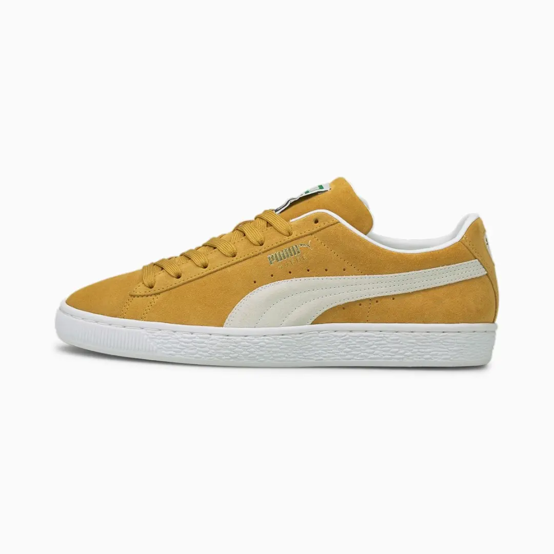 Puma Schuhe Low Suede Classic XXI 374915 Honey Mustard-Puma White-37