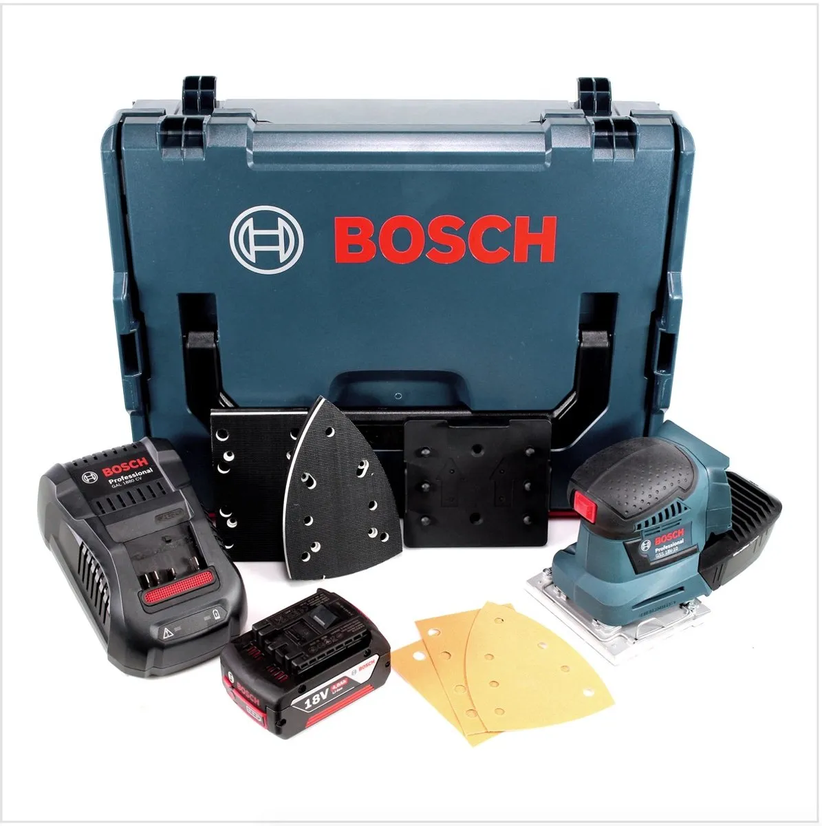 Bosch Professional GSS 18V-10 Vlakschuurmachine - 18V - 4.0Ah