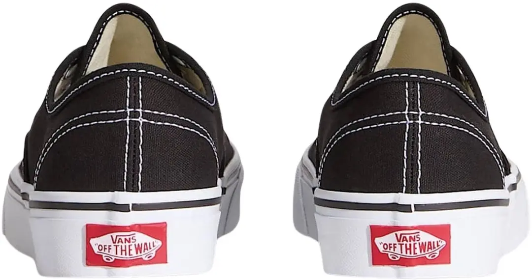 Vans Authentic Junior Sneakers 35 - Zwart/Wit - afbeelding 5 van 6