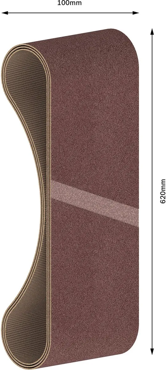 Bosch Professional 3 Banden 100x620mm Best Wood+Paint - 3 Stuks