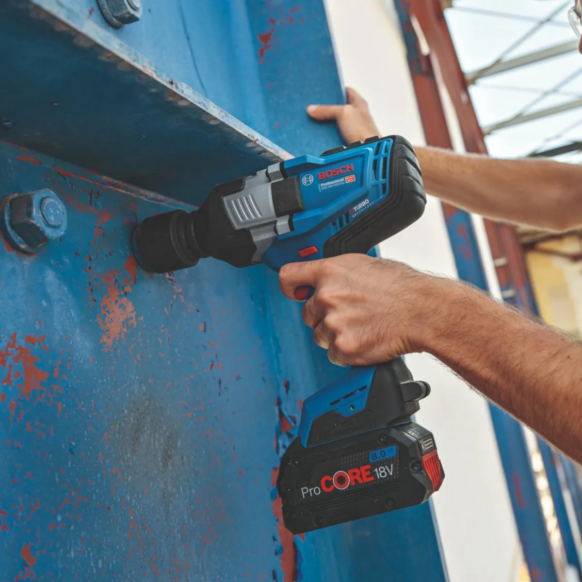 Bosch Professional GDS 18V-1600 HC Slagmoersleutel - 1600Nm - 3/4" - 2x 8.0Ah + Lader