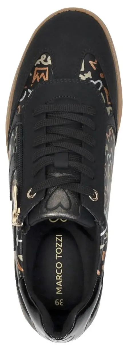 Marco Tozzi Sneakers Laag - Zwart - Maat 37 - afbeelding 5 van 6