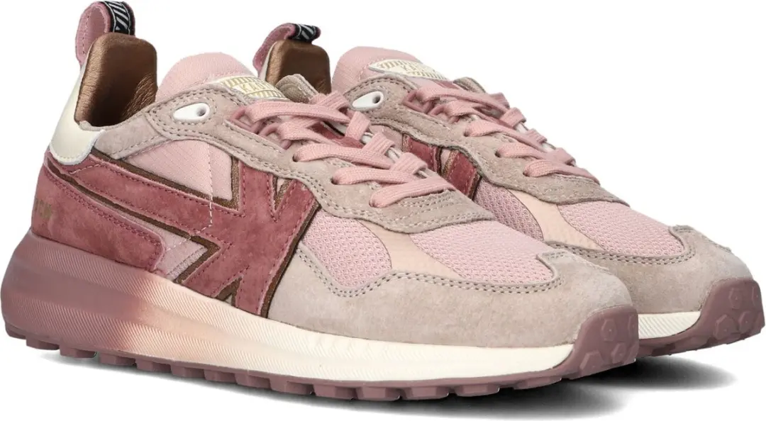 Kaotiko Detroit Faded Woman Sneakers - Roze - 36 - afbeelding 4 van 6