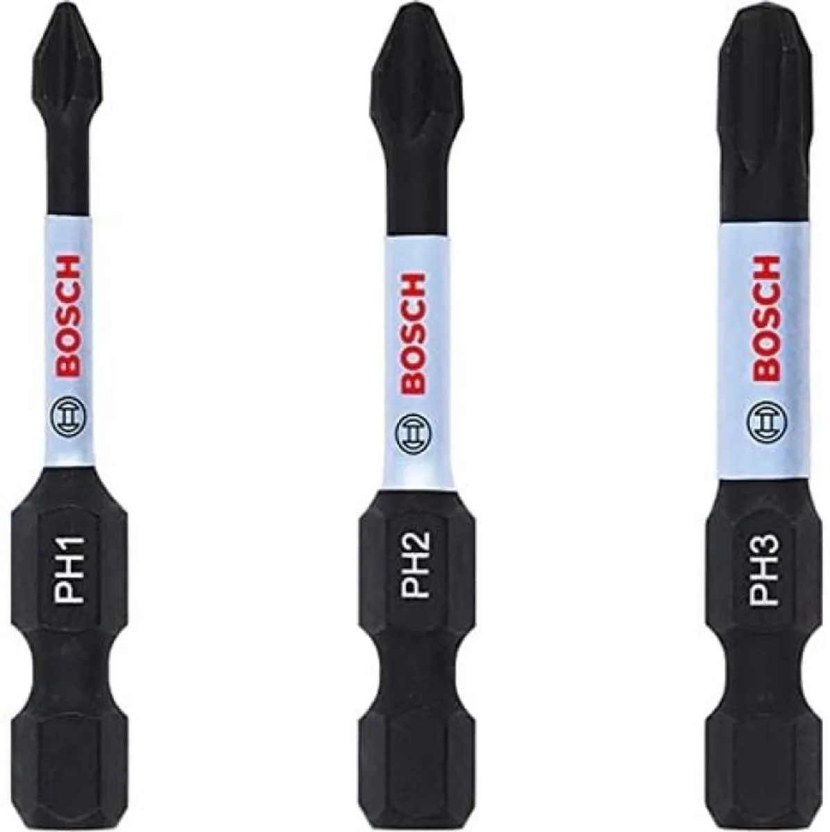 Bosch Professional Impact Control PH1/2/3 Schroefbit 50mm - 3 Stuks - afbeelding 6 van 6