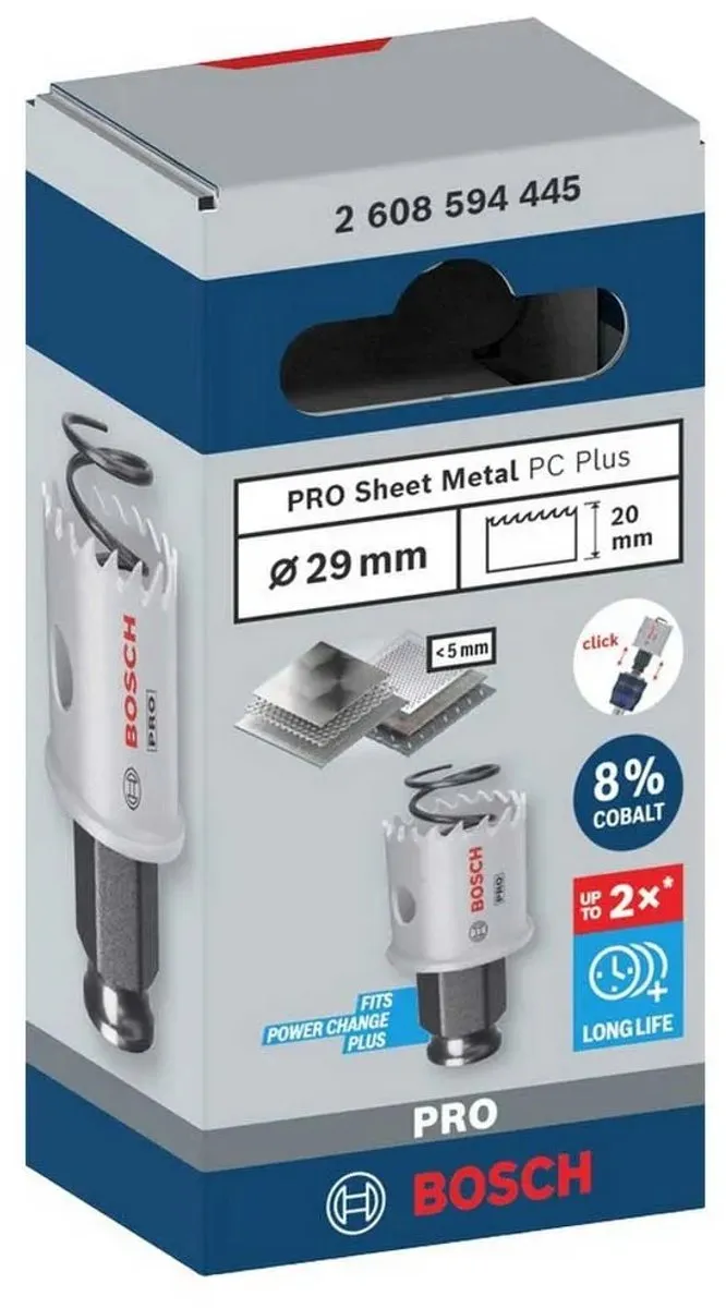 Bosch Professional PC Plus Gatenzaag 29mm - Metaal