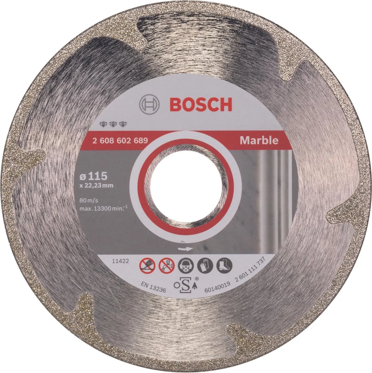 Bosch Professional Diamantschijf Best Marble 115/22,23mm