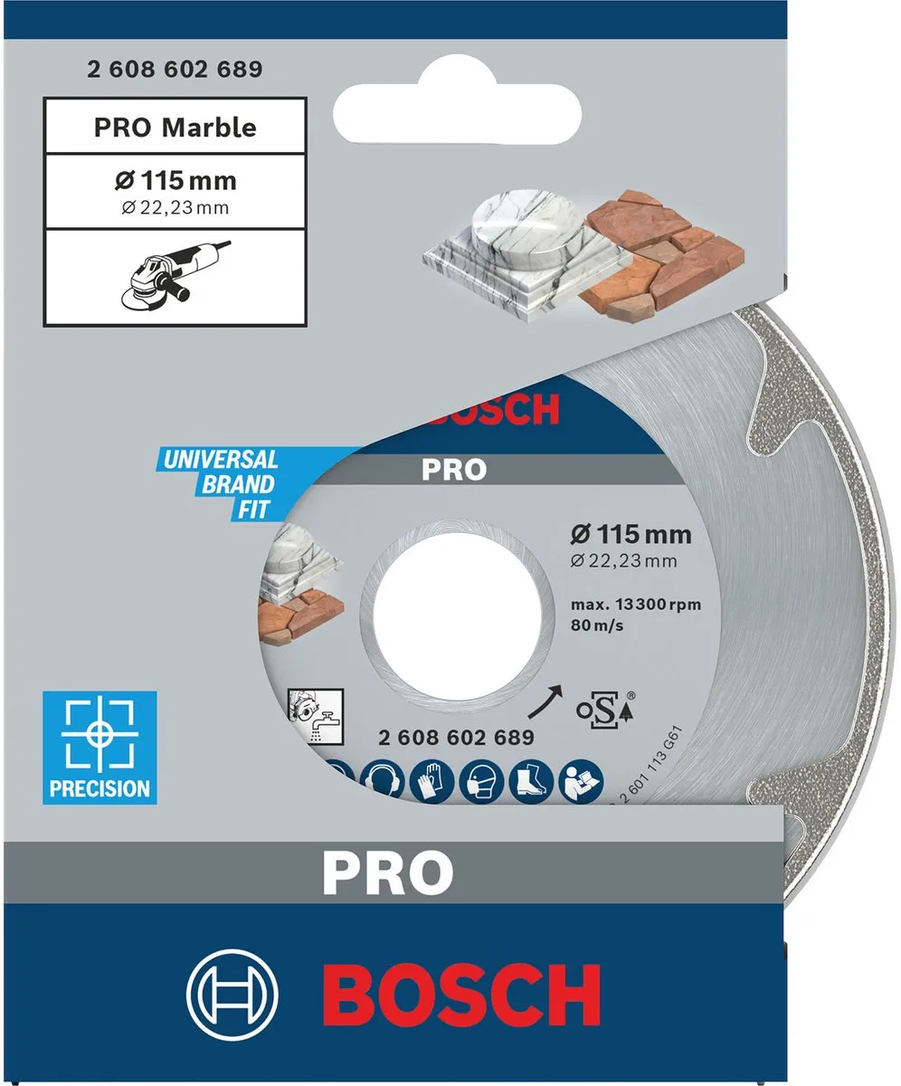 Bosch Professional Diamantschijf Best Marble 115/22,23mm