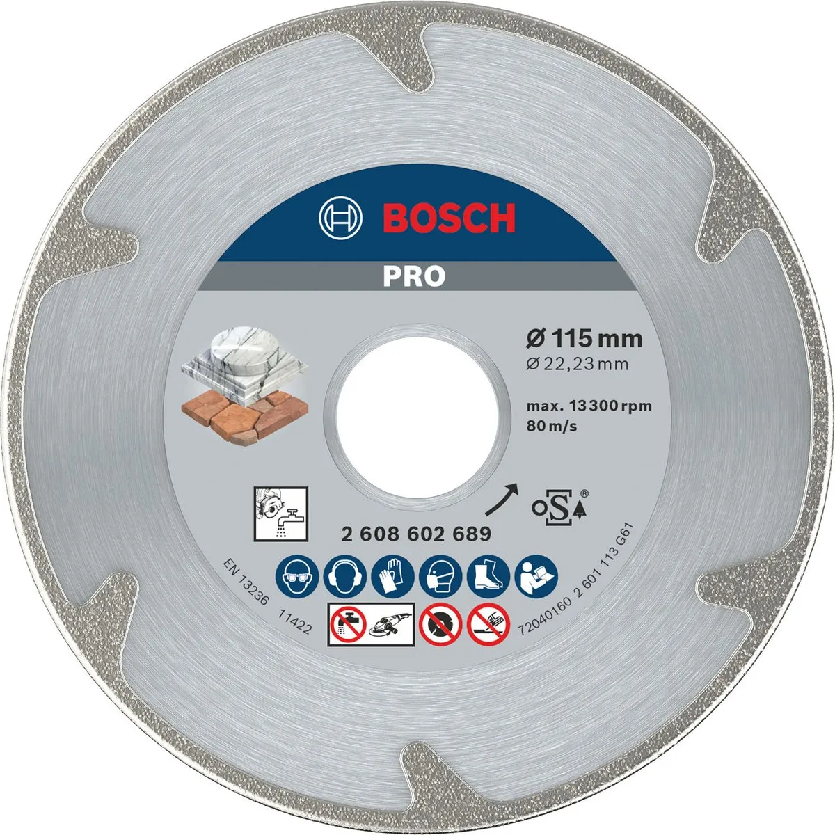 Bosch Professional Diamantschijf Best Marble 115/22,23mm - afbeelding 6 van 6