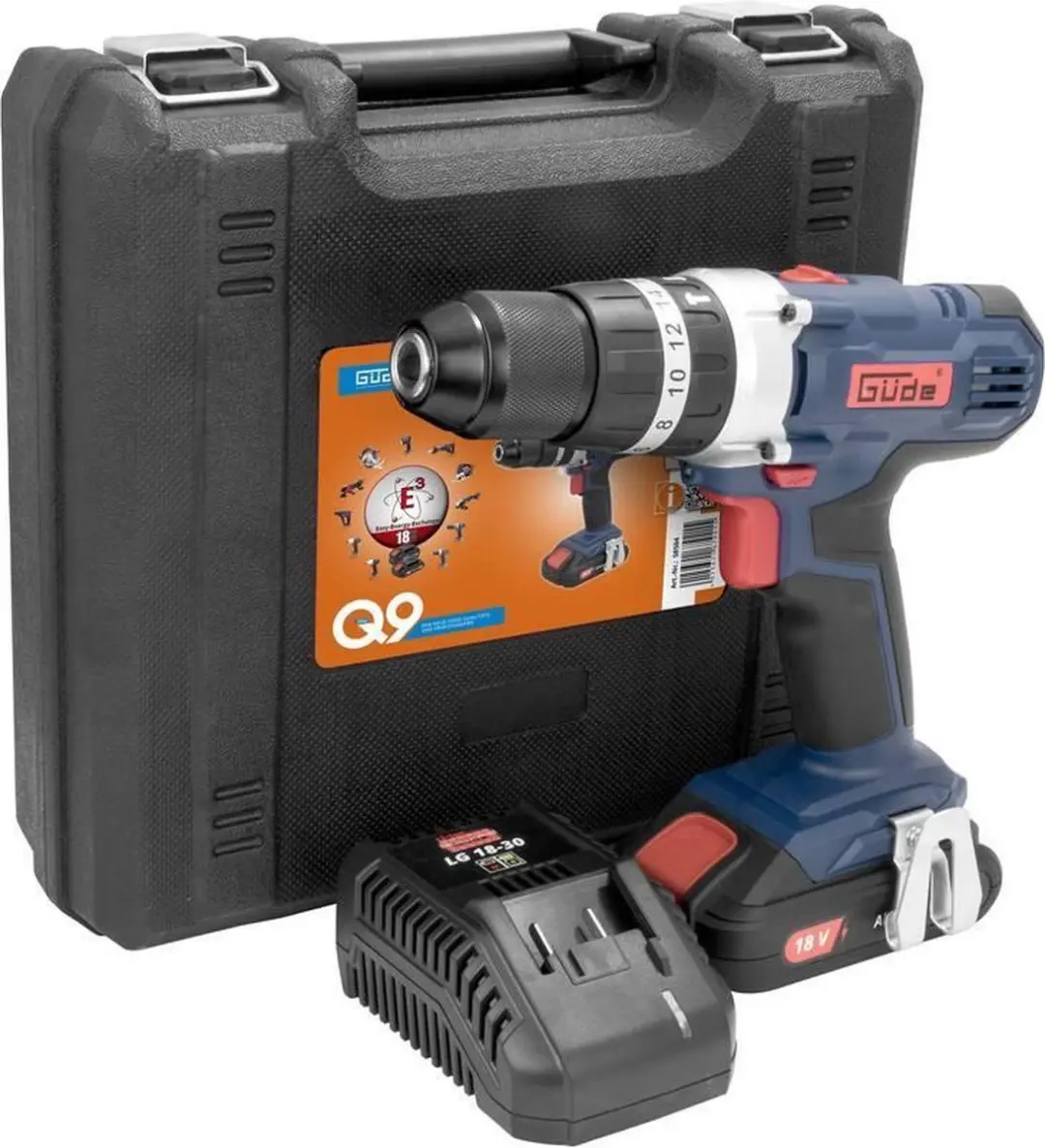 Güde Accu Klopboormachine BSB 18-201-30K - 2000mAh