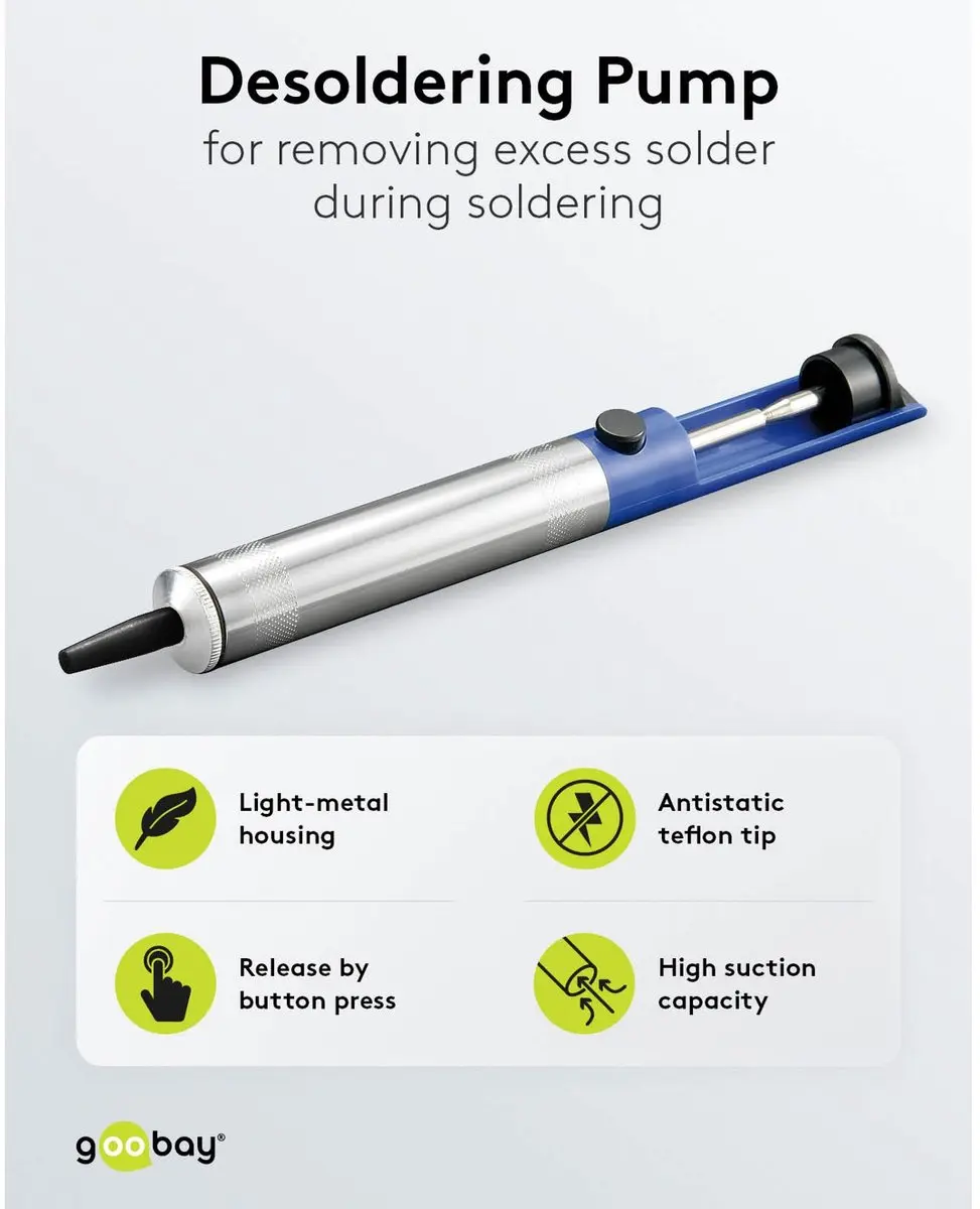 Goobay Desoldeerpomp Expert 51204