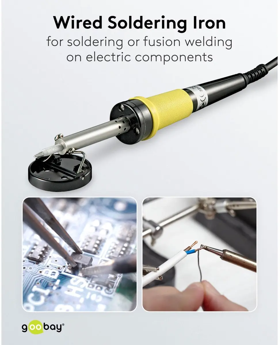 Goobay Soldeerbout 60W - 230V - 1,25m kabel