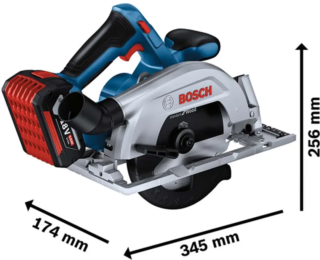 Bosch GKS 185-LI Cirkelzaag 18V - 165mm
