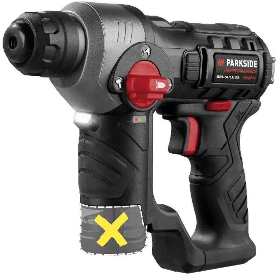 PARKSIDE PERFORMANCE® 12 V Boorhamer zonder accu