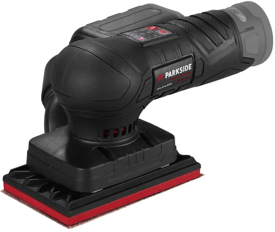 PARKSIDE PERFORMANCE® Accu-vlakschuurmachine 12 V zonder accu en lader