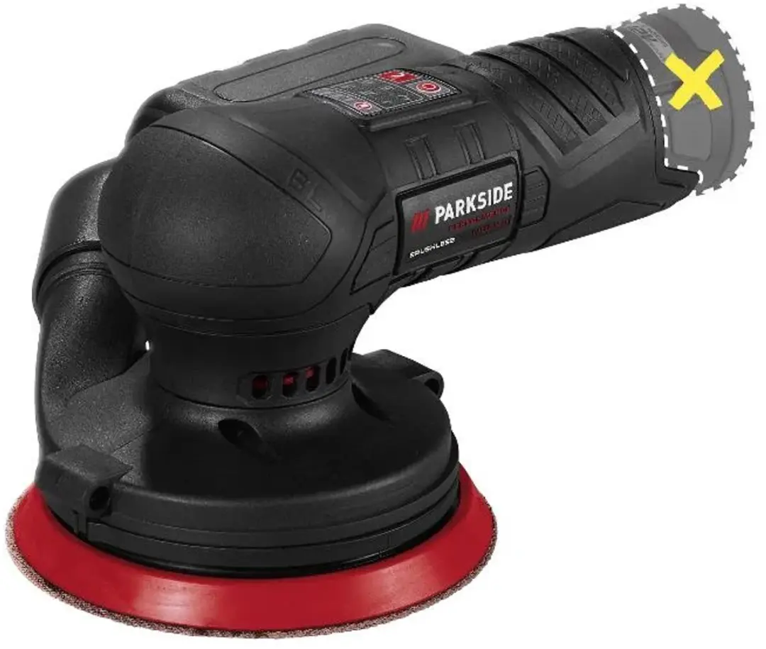 PARKSIDE PERFORMANCE® Accu-excentrische schuurmachine 12 V zonder accu en lader