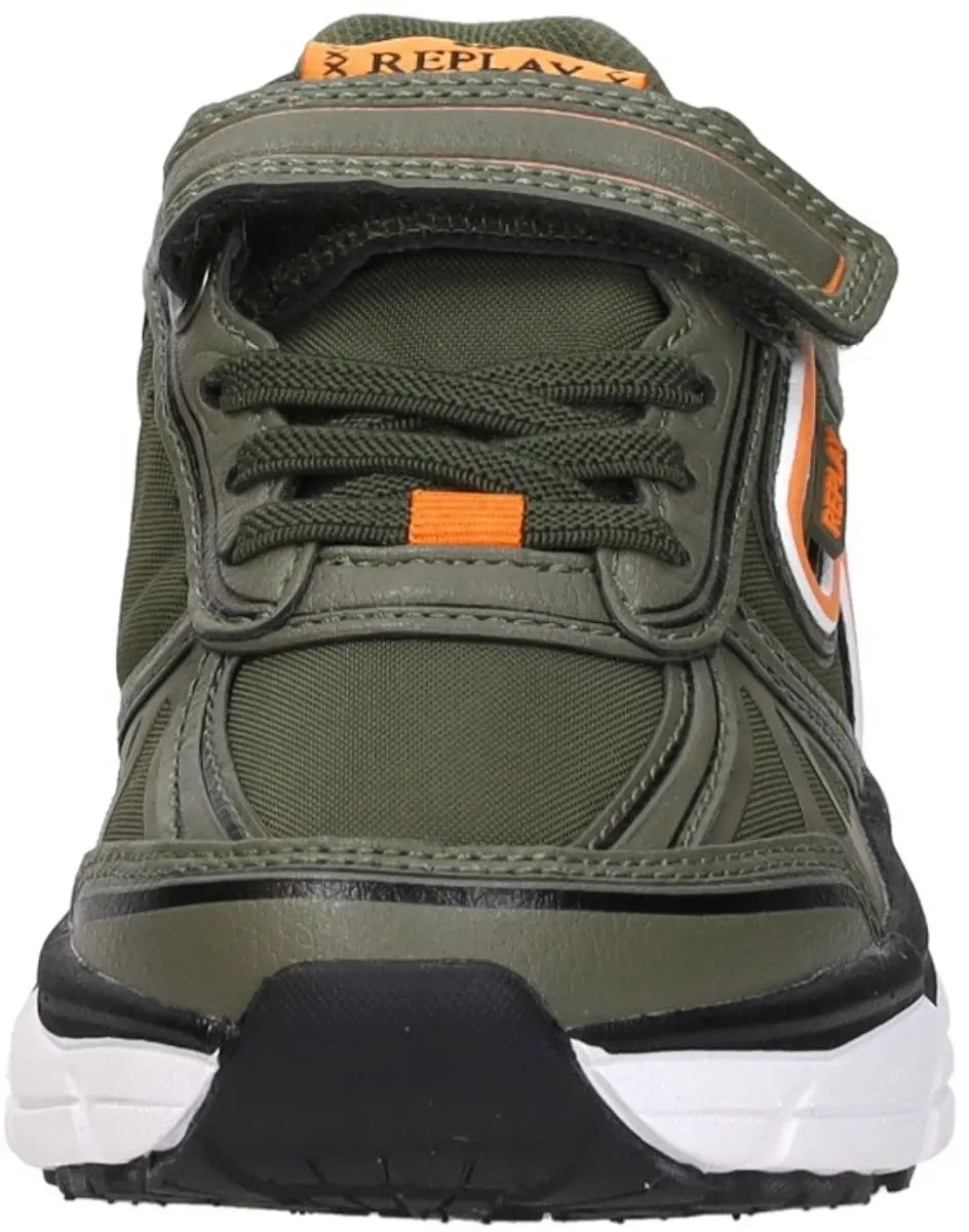 Replay Christal JR Boy 5 Sneakers Laag - Groen - Maat 36 - afbeelding 3 van 6
