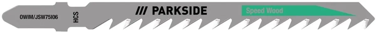PARKSIDE Decoupeerzaagbladen JSW75I06 Set - 5 Stuks