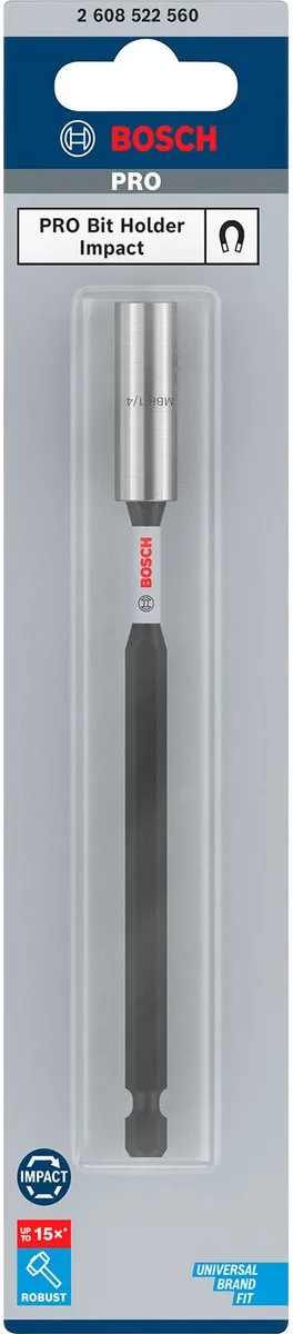 Bosch Professional 2608522316 Bithouder 150mm - Zilver