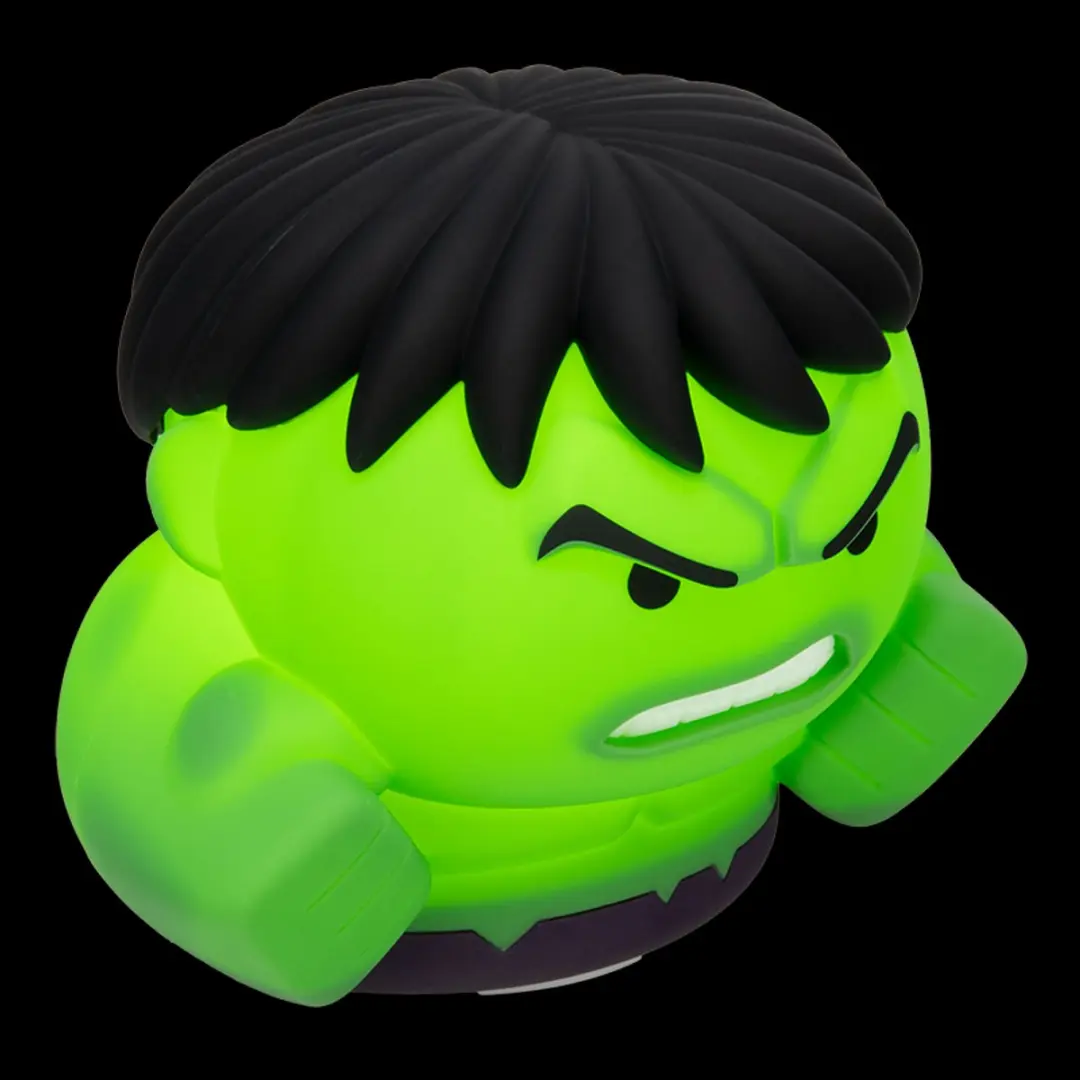 Paladone Marvel Hulk SquishyGlo Nachtlampje - Siliconen 14.5cm - 3 Helderheidsniveaus