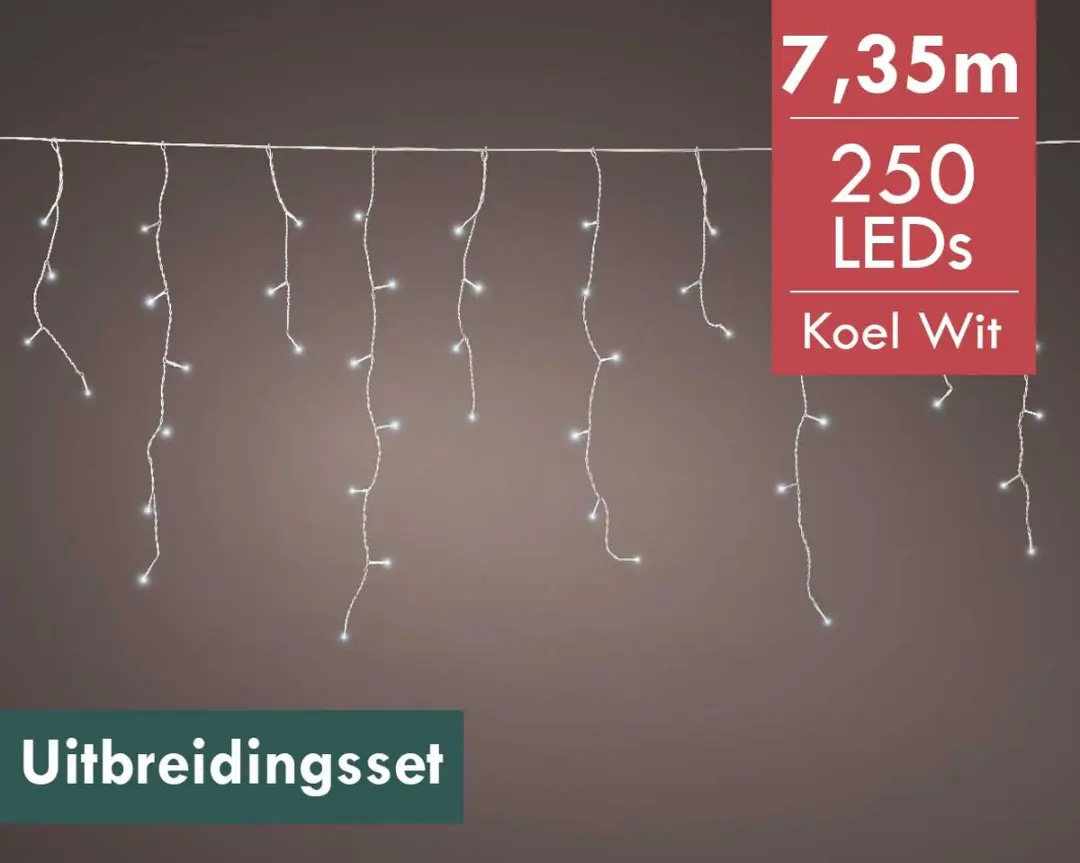 Koppelbare ijspegels LED