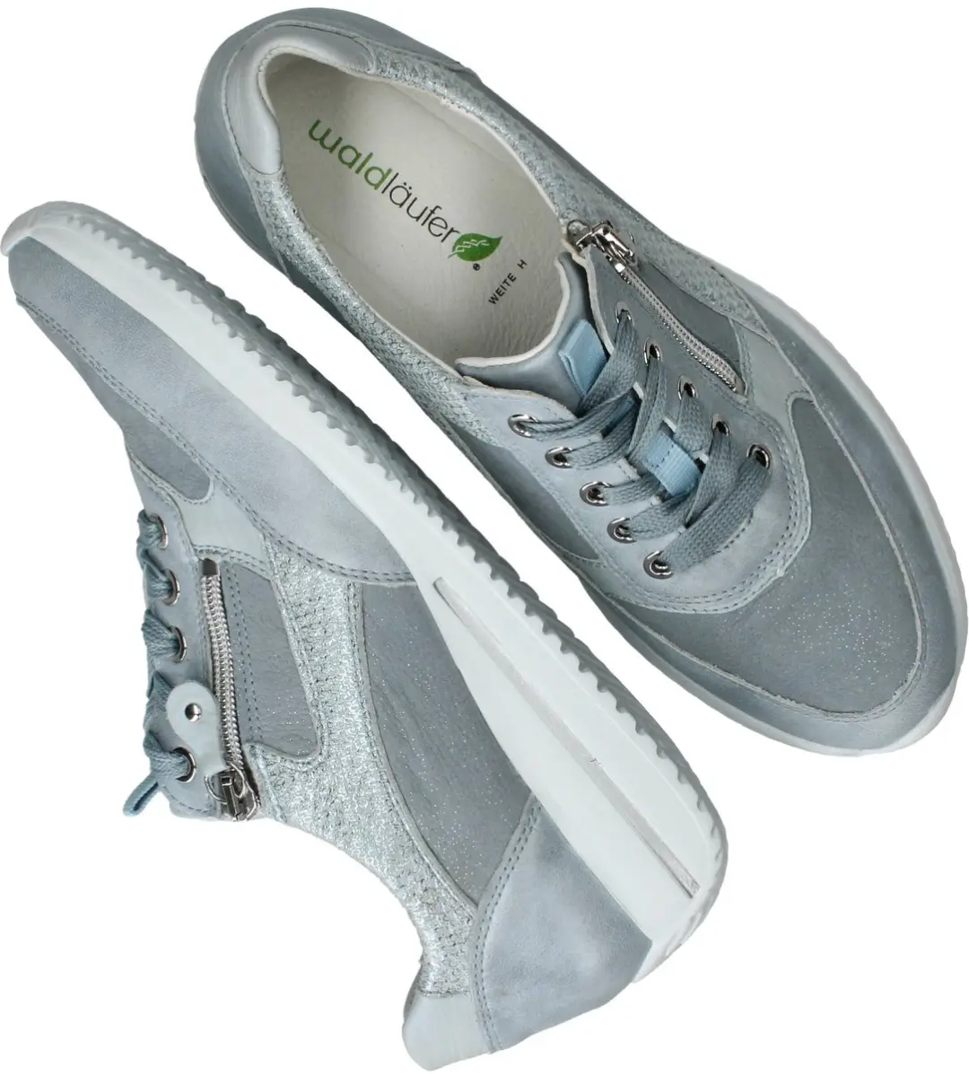 Wäldlaufer Himona Textiel Dames Sneakers - Blauw 39