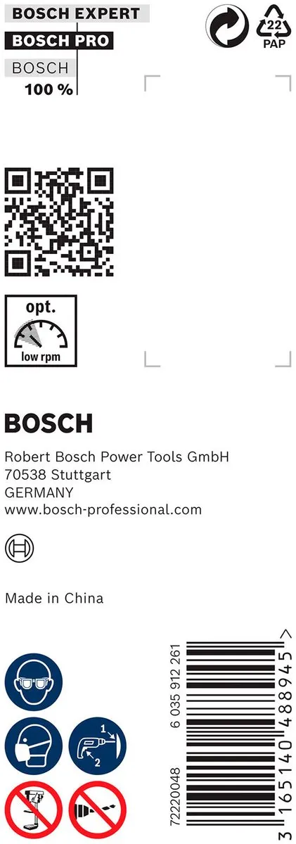 Bosch Professional Slangenboor 26x600mm - Hout