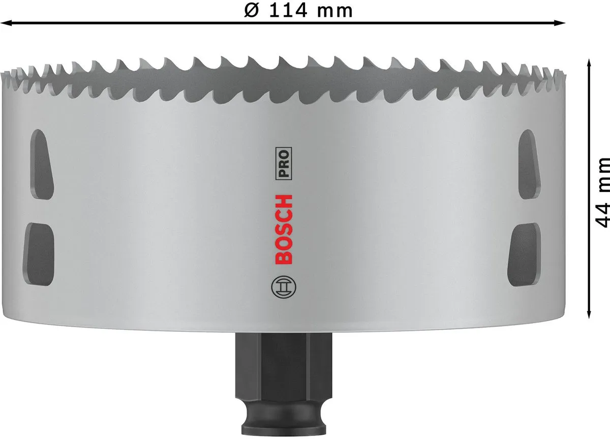 Bosch Professional Multi Materiaal PC Plus Gatenzaag 114mm 2608594414