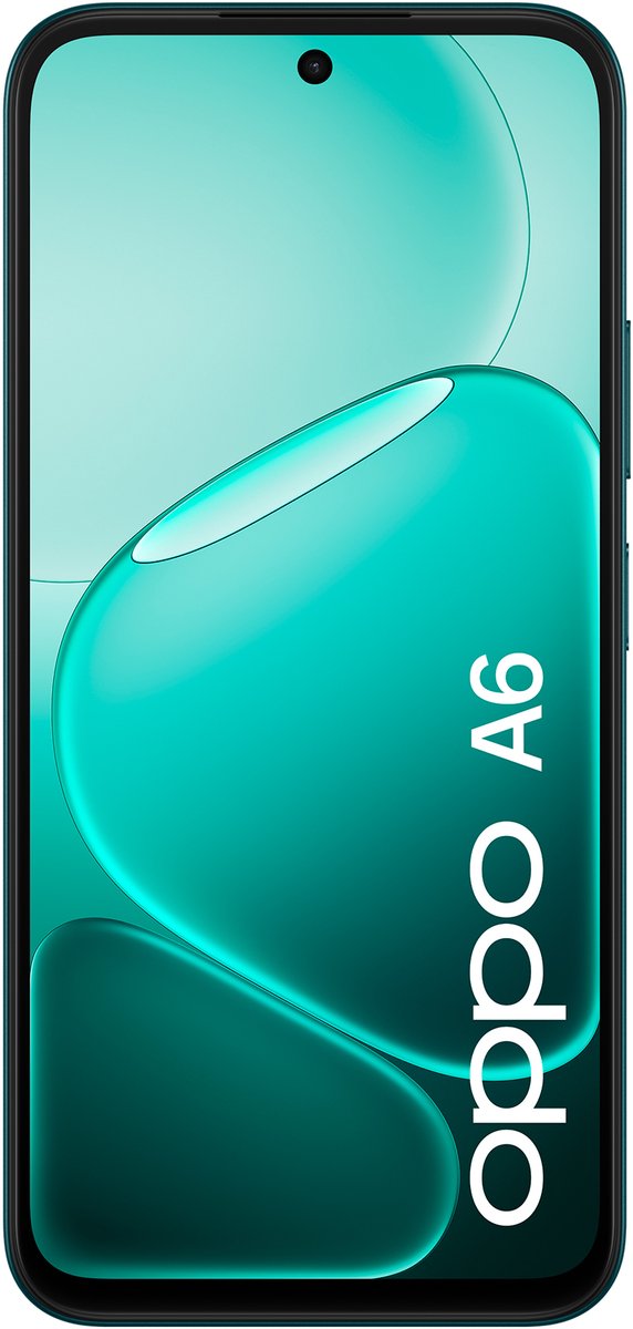 OPPO A6 17,1 cm (6.75") Dual SIM Android 15 4G USB Type-C 6 GB 256 GB 6550 mAh Zwart