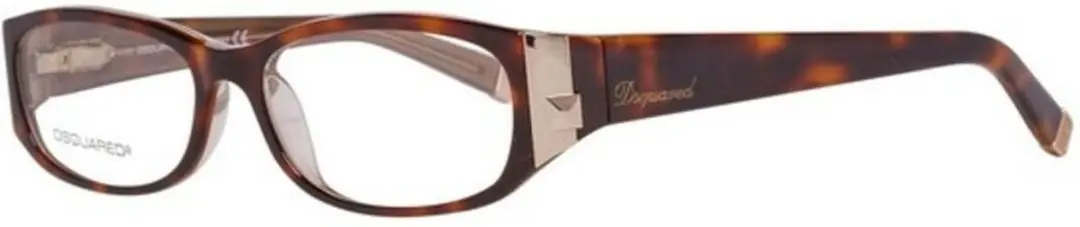 Ladies'Spectacle frame Dsquared2 DQ5053-052 (ø 53 mm) Brown (ø 53 mm)