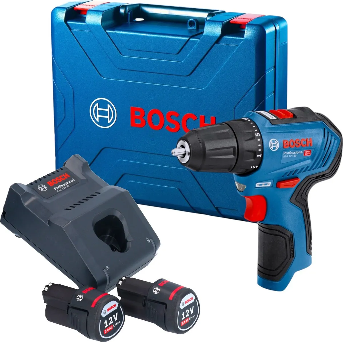 Bosch Professional 12V Accu-boorschroevendraaier GBA 12V 2.0Ah