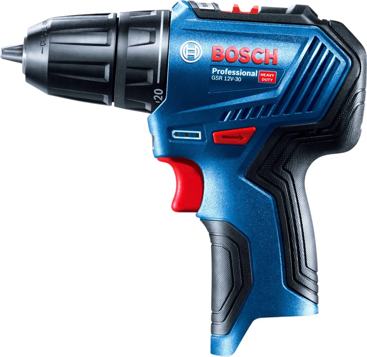 Bosch Professional 12V Accu-boorschroevendraaier GBA 12V 2.0Ah - 2x accu 2000mAh - afbeelding 6 van 6