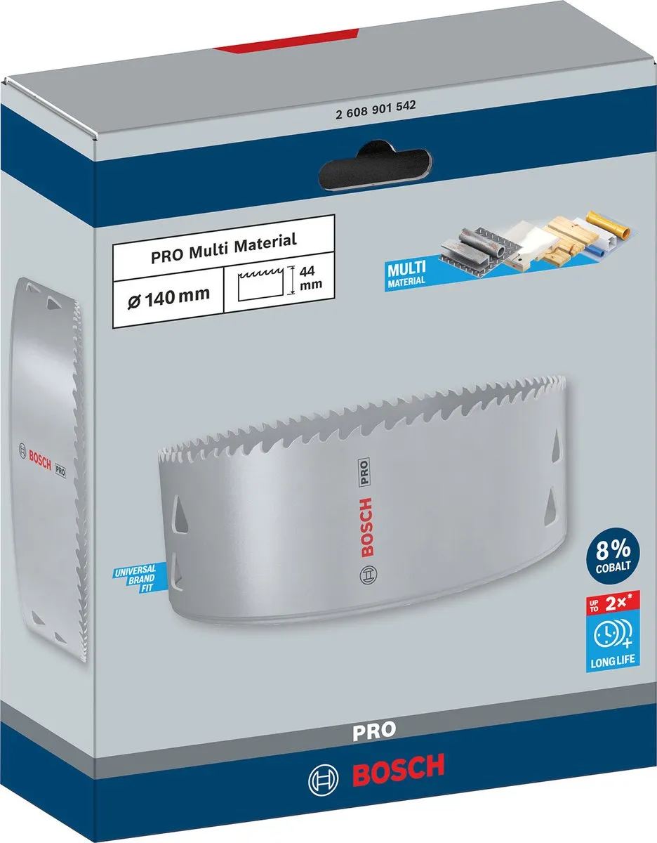 Bosch Professional Multimateriaal Gatenzaag 140mm - 2608