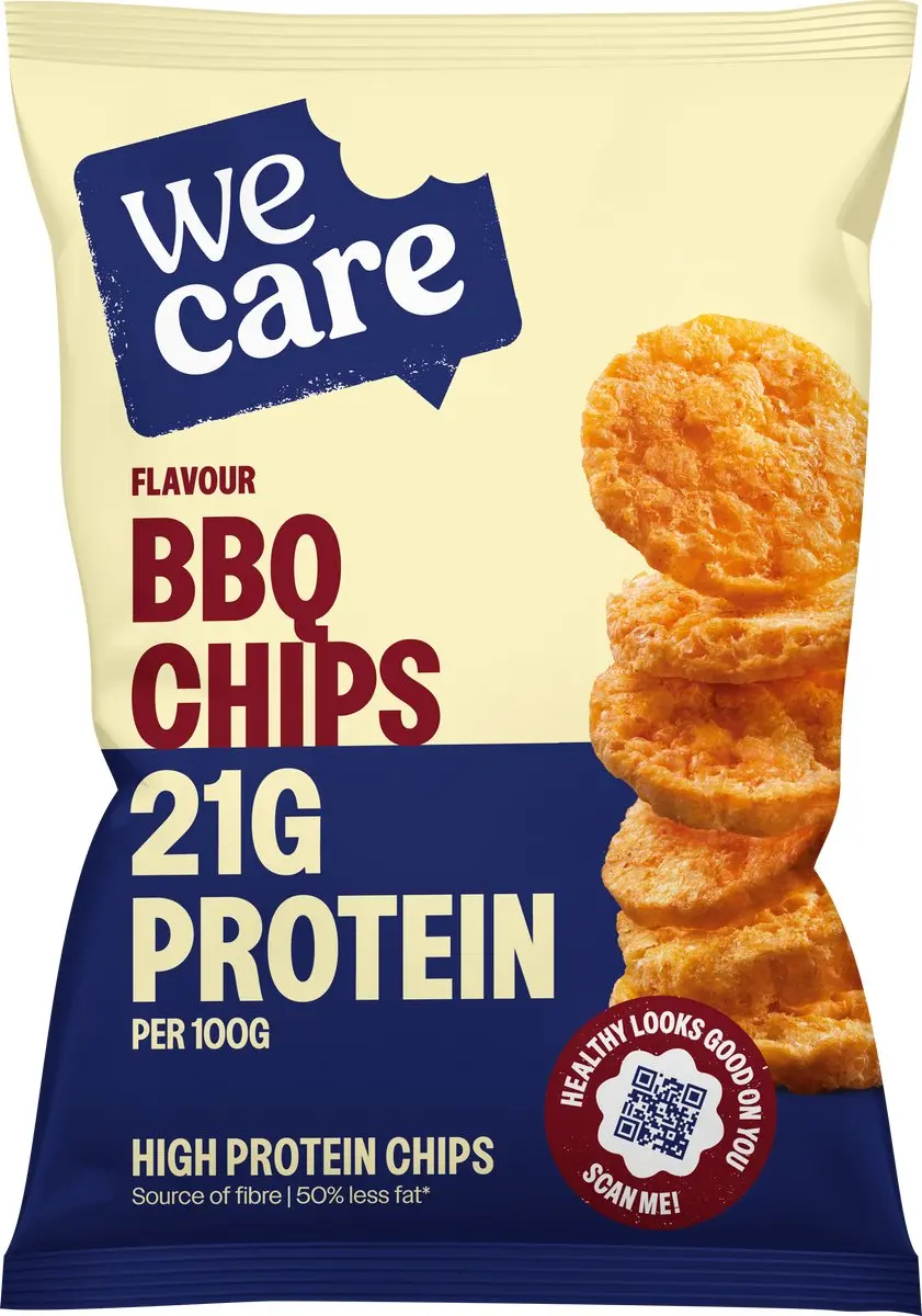 weCare High Protein Chips BBQ