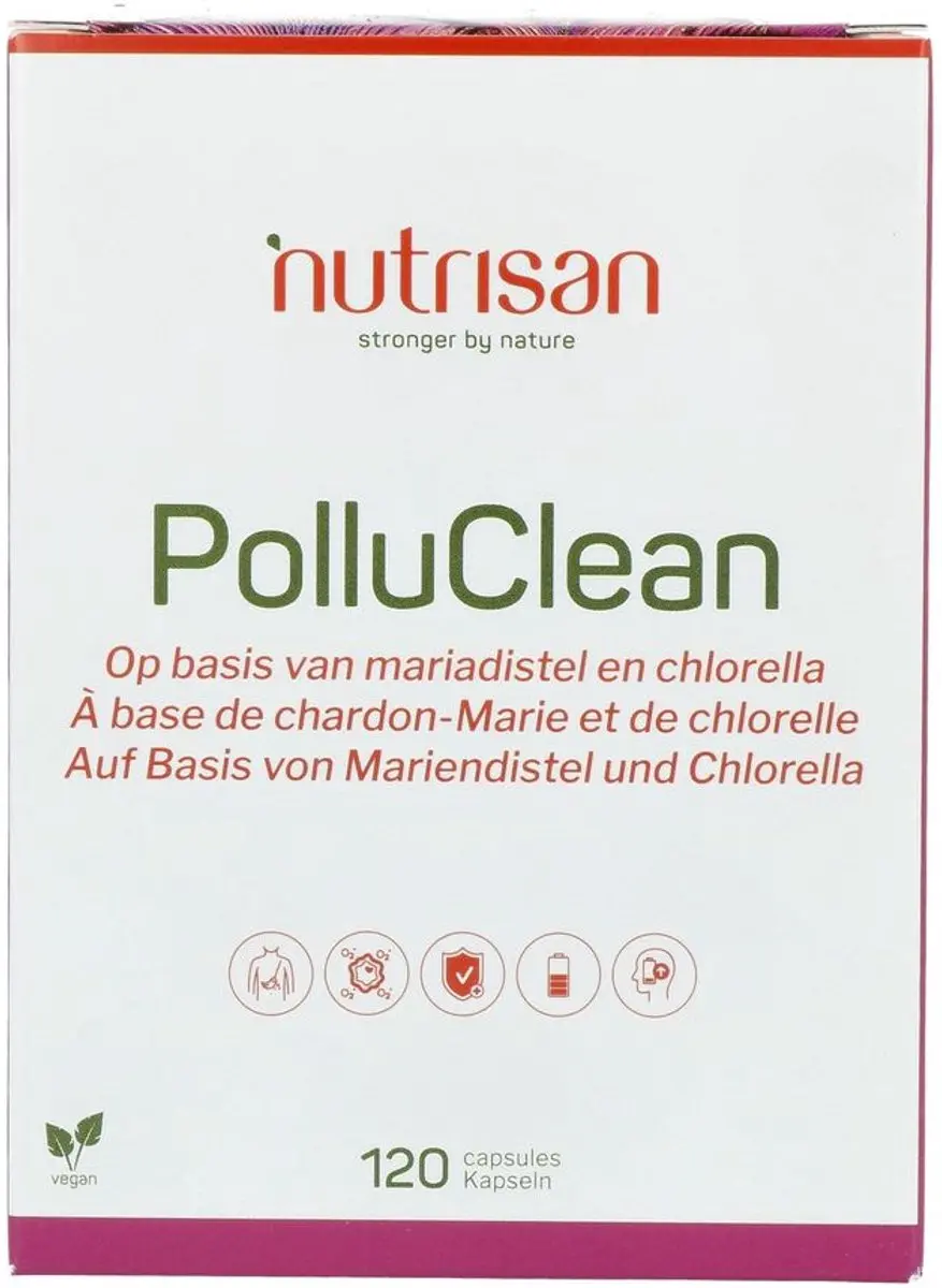 Nutrisan Polluclean - 120 Stuks