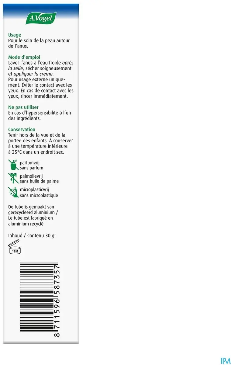 A.Vogel Hameliforce Crème 30ml