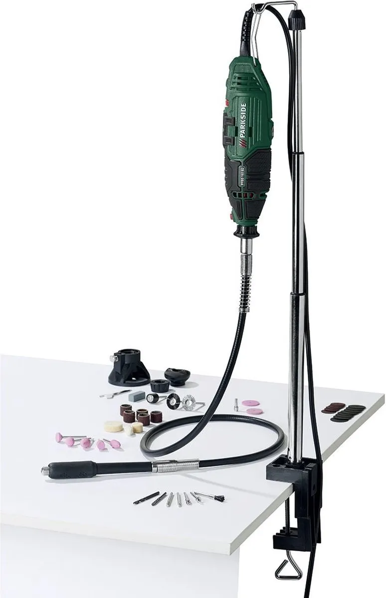 Parkside Elektrische Fijnboorslijpmachine 160W