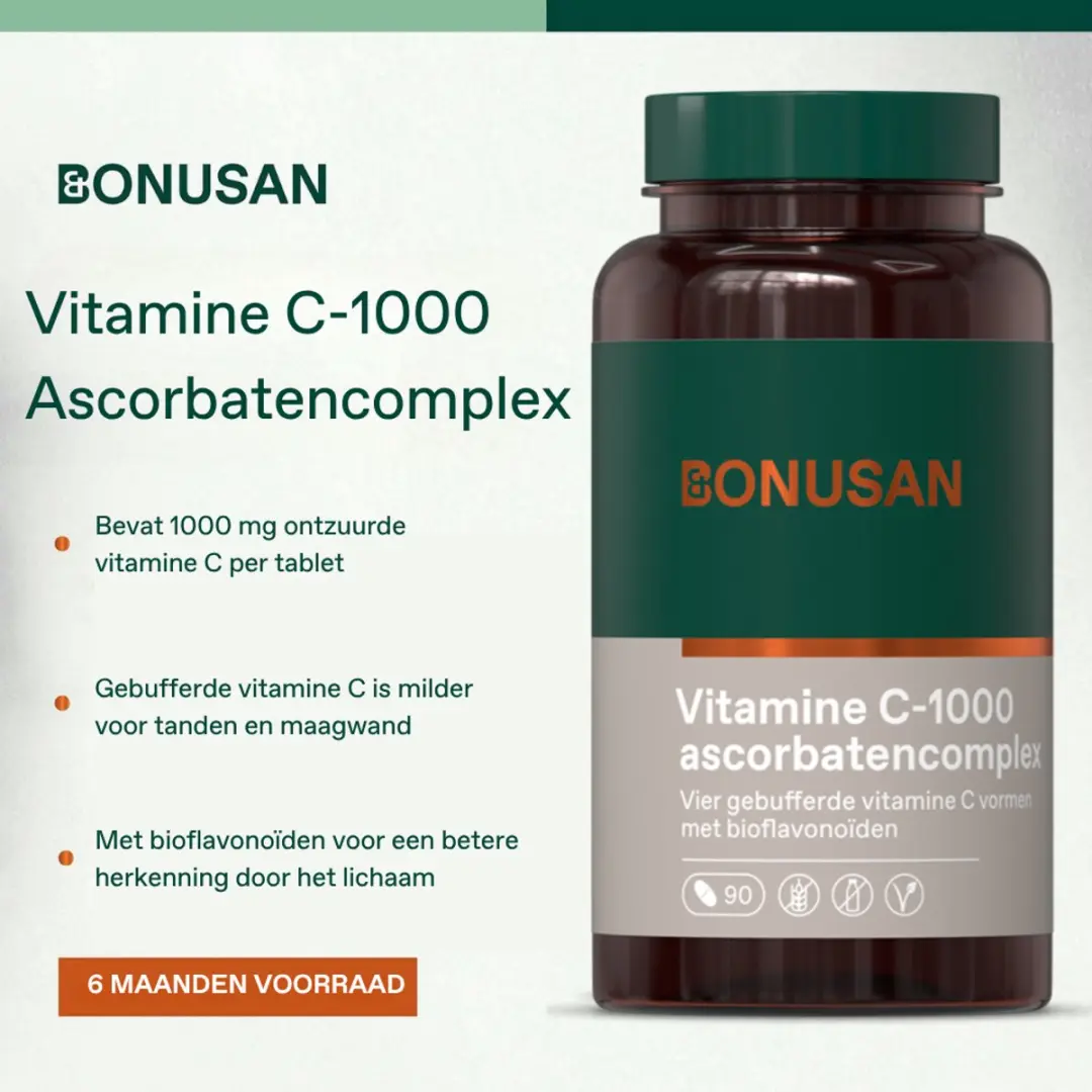 Bonusan Vitamine C-1000 180 Tabletten - 1000mg